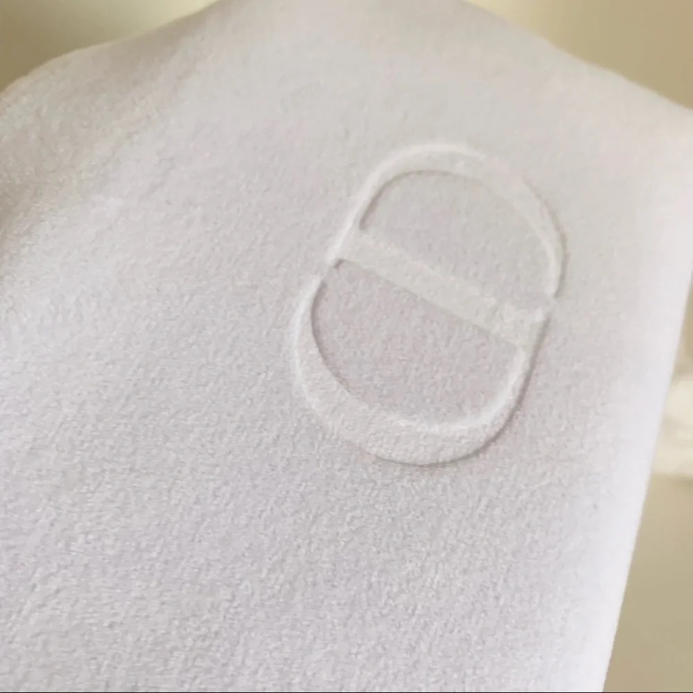 NEW Dior furry zippy pouch